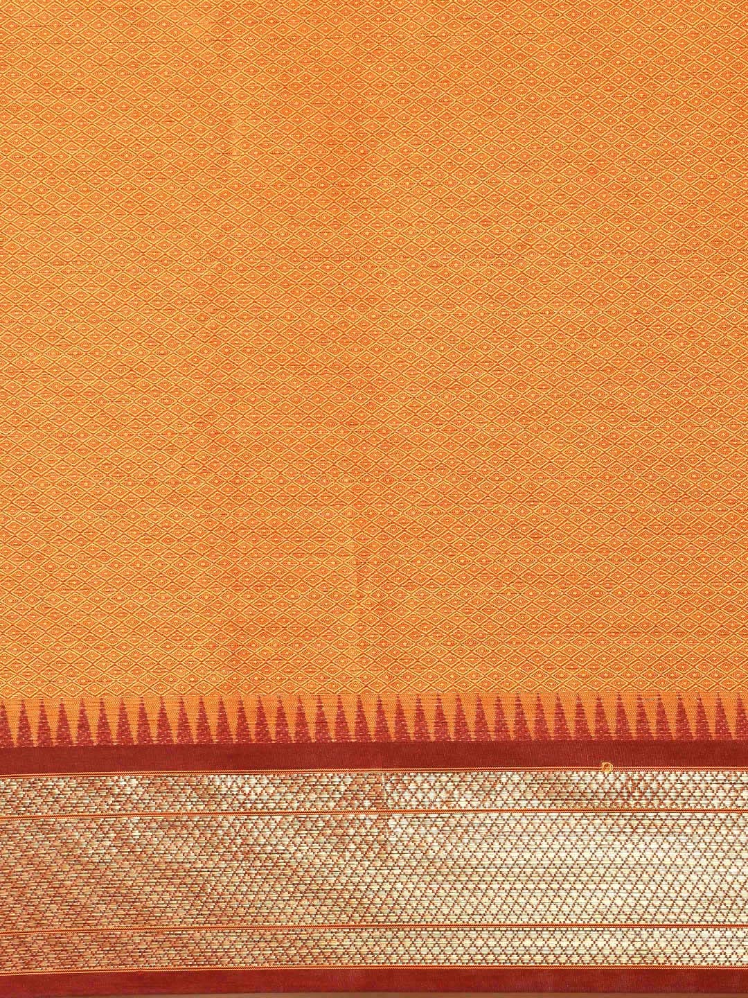 Pandadi Saree Women's Cotton Silk Saree With Blouse Piece