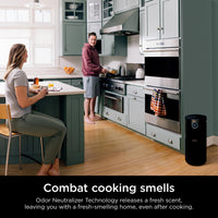 Shark Air Purifier for Home, Office, and Bedroom, Clean Sense Technology, HEPA Air Filter, 1200 Sq Ft, Captures 99.98% of Particles, Pet Dander, Pollutants, Dust, Smoke, Allergens & Smells, HP202 Black 1200 Sq. Ft.