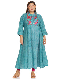 Amazon Brand - Tavasya Women Cotton Kurti