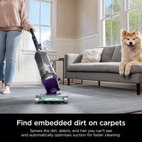 Shark POWERDETECT Upright Vacuum Cleaner with HEPA Filter, Heavy Duty Vacuum with Powerful Suction for Pet Hair Pickup, DuoClean Technology, Powered Lift-Away, Ideal for Carpets & Hardfloors, AZ4002 AZ4002 PowerDetect w/ Odor Neutralizer