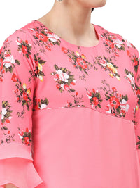 ALC Creation Women's Crepe A-line Kurta