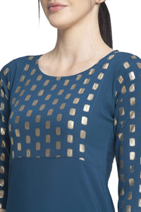 ALC Creation Women's Crepe Skinny Kurta