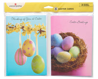 American Greetings Easter Cards with Envelopes, Easter Eggs (6-Count)