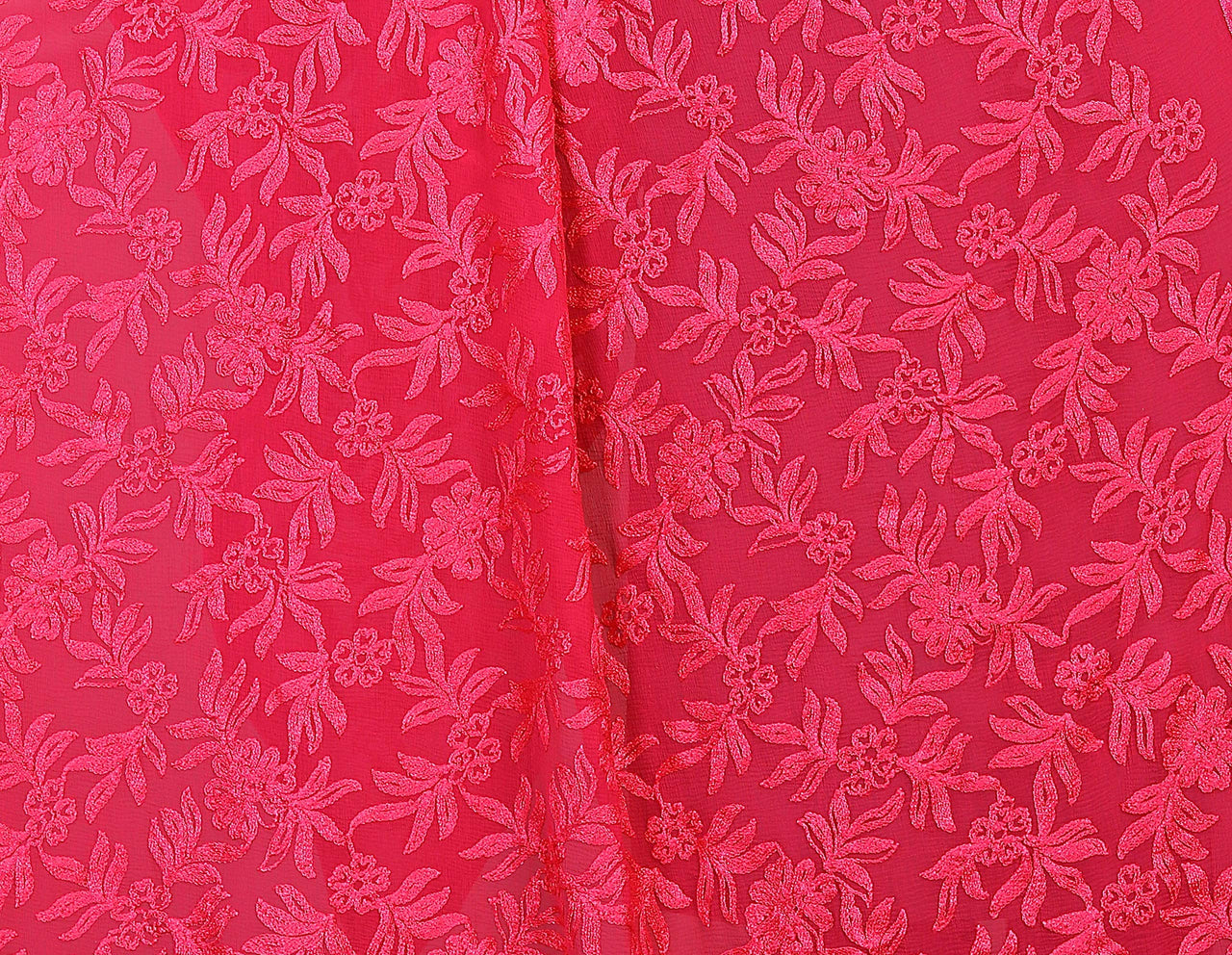 Akshar Llc Miss India Women's Chiffon Dupatta With Goodembroidery Work