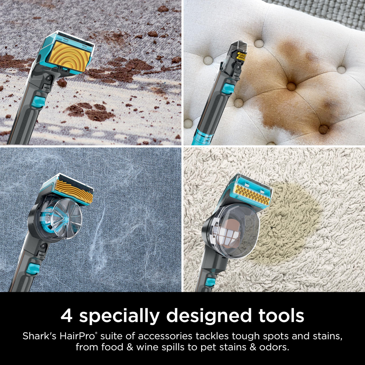 Shark EX201 CarpetXpert Upright Carpet, Area Rug & Upholstery Cleaner with StainStriker, Built-in Spot & Stain Cleaner, Perfect for Pets, Deep Cleaning & Tough Stain Removal, Carpet Shampooer, Cyan Shark CarpetXpert with StainStriker