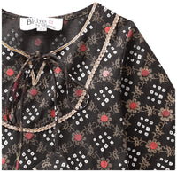Bitiya By Bhama Girl's Cotton Blend Kurta & Palazzo
