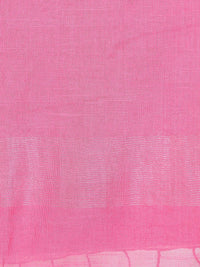 THE WEAVE TRAVELLER Women's Solid Cotton Blend Dupatta