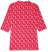 Amazon Brand - Jam & Honey Girl's Cotton Regular Short Kurti PEACH 2 2 Years-3 Years