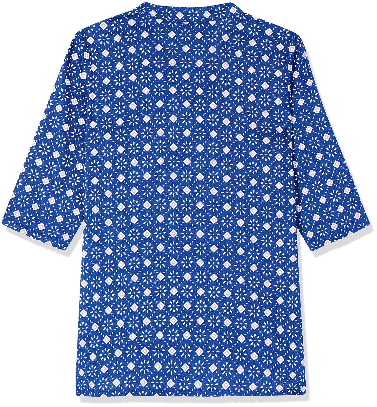 Amazon Brand - Jam & Honey Girl's Cotton Regular Short Kurti PEACH 2 2 Years-3 Years