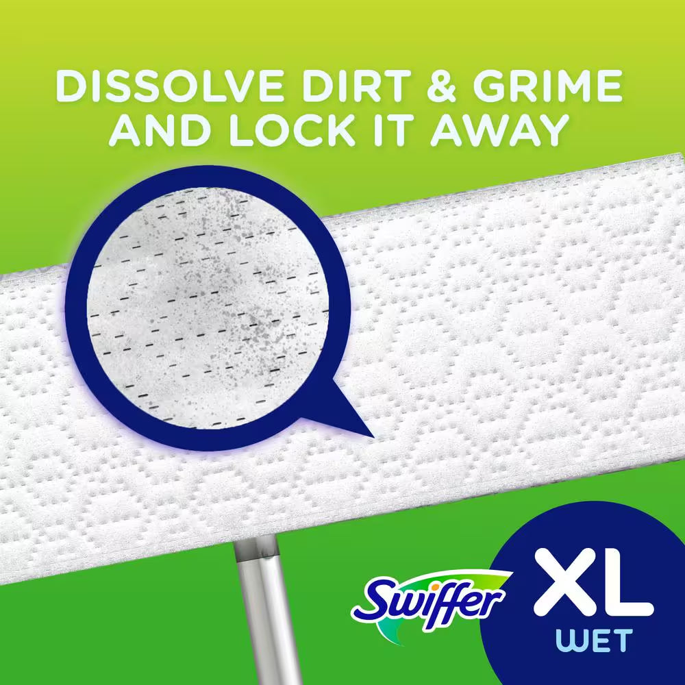 Sweeper XL Wet Mopping Cloth Refills with Open Window Scent (12-Count)