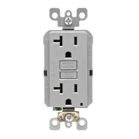 15 Amp 125-Volt Duplex Self-Test Slim GFCI Outlet, White (4-Pack) GFNT1-4W