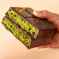 Dubai Style Milk Chocolate 6 Packs of Dubai Style Chocolate Milk Chocolate Pistachio Filled 130oz each Christmas Gift Snack Party Chocolate Dark Chocolate for Friends Office Snack Leisure Snack