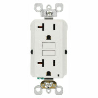 15 Amp 125-Volt Duplex Self-Test Slim GFCI Outlet, White (4-Pack) GFNT1-4W