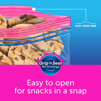 Ziploc Gallon Food Storage Bags, Grip 'n Seal Technology for Easier Grip, Open, and Close, 38 Count