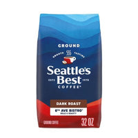 Seattle'S Best Coffee 6Th Avenue Bistro Ground Coffee, 32 Oz.