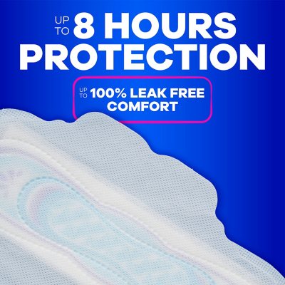 Always Ultra Thin Long Super Pads with Wings, Size 2, 92 Ct.