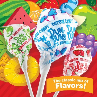 Dum Dum Original Mix Pops, 500 Pcs.