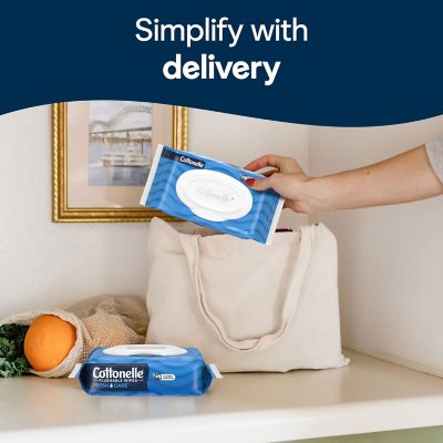 Cottonelle Freshcare Flushable Wipes, 12 Ct., 504 Wipes