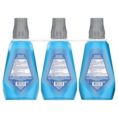 Crest Pro-Health Advantage Multi-Protection Mouthwash, Smooth Mint, 33.8 Fl. Oz., 3 Pk.