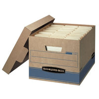 Bankers Box Heavy Duty Storage Boxes, 10