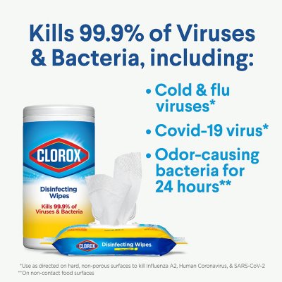 Clorox Disinfecting Cleaning Wipes, Variety Pack, 5 Ct., 425 Wipes