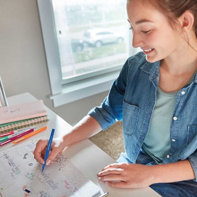 Back to School Essentials 42-Piece School Supply List Value Pack from Paper Mate, Sharpie, Elmer’S & Expo