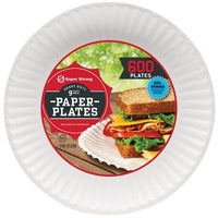Super Strong Heavy-Duty Paper Plates, 9