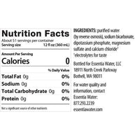 Essentia Bottled Water, Ionized Alkaline Water 1.5 L., 12 Pk.