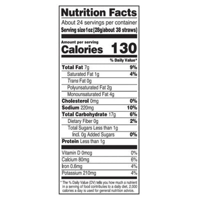 Sensible Portions Sea Salt Garden Veggie Straws, 23.5 Oz.