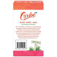 Caribe Cold Pressed Passion Orange Guava Juice Blend, 12 Fl. Oz., 6 Pk.