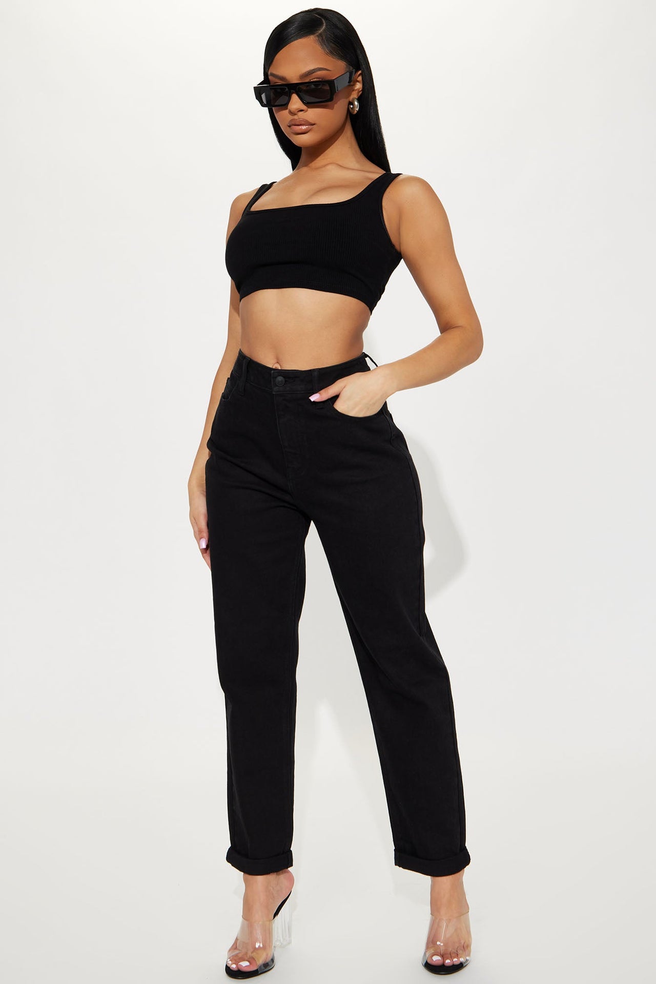 Fashion Nova Sakura Mock Neck Halter Bodysuit - Brown