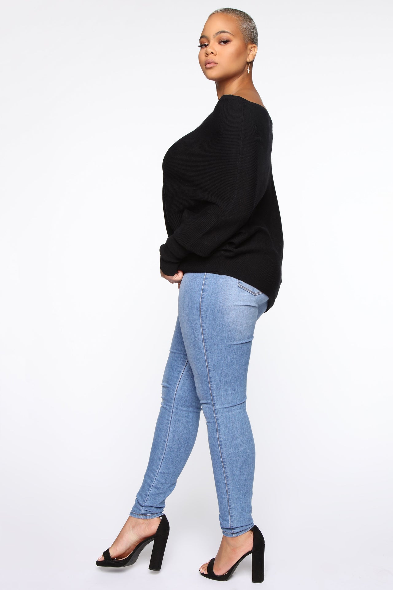Fashion Nova Karly Sweater - Black