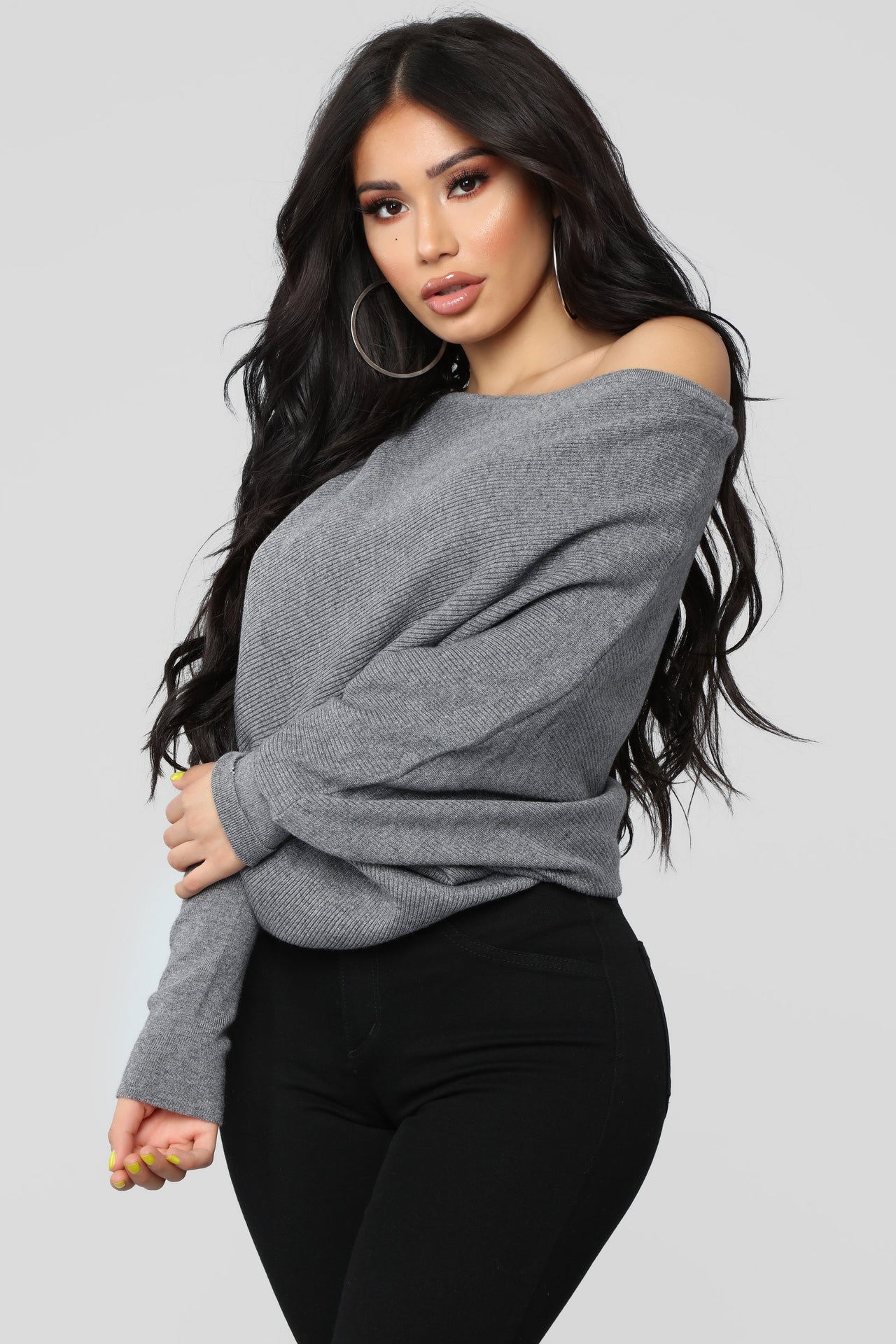 Fashion Nova Karly Sweater - Black