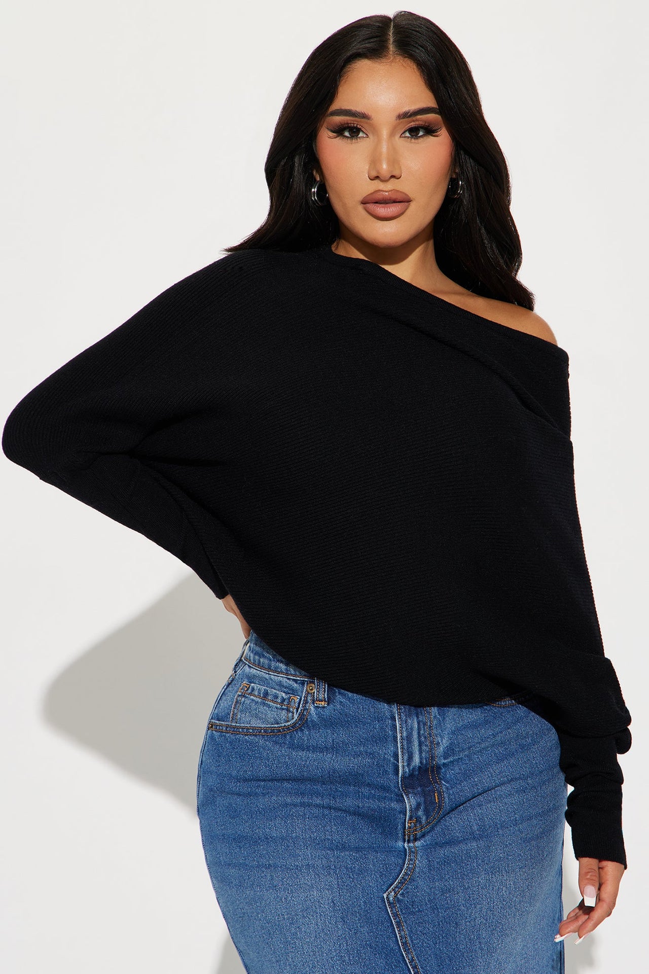 Fashion Nova Karly Sweater - Black
