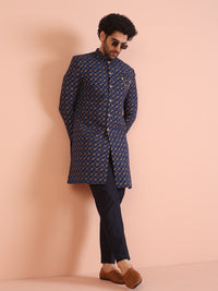 VASTRAMAY Embroidered Sherwani Set