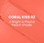 Typsy Beauty 3D Rose Blush & Shade Shifter Lip & Cheek Oil Combo pH-Activated, Hydrating Lip & Cheek Tint, Coral Kiss 02 Blendable Blush for a Radiant, Natural Glow, Vegan & Paraben Free