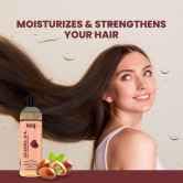 Rey Naturals Jojoba Oil - Pure,Natural & Cold Pressed-Hydrates Skin and Scalp Hair Oil-Hair 400 ml