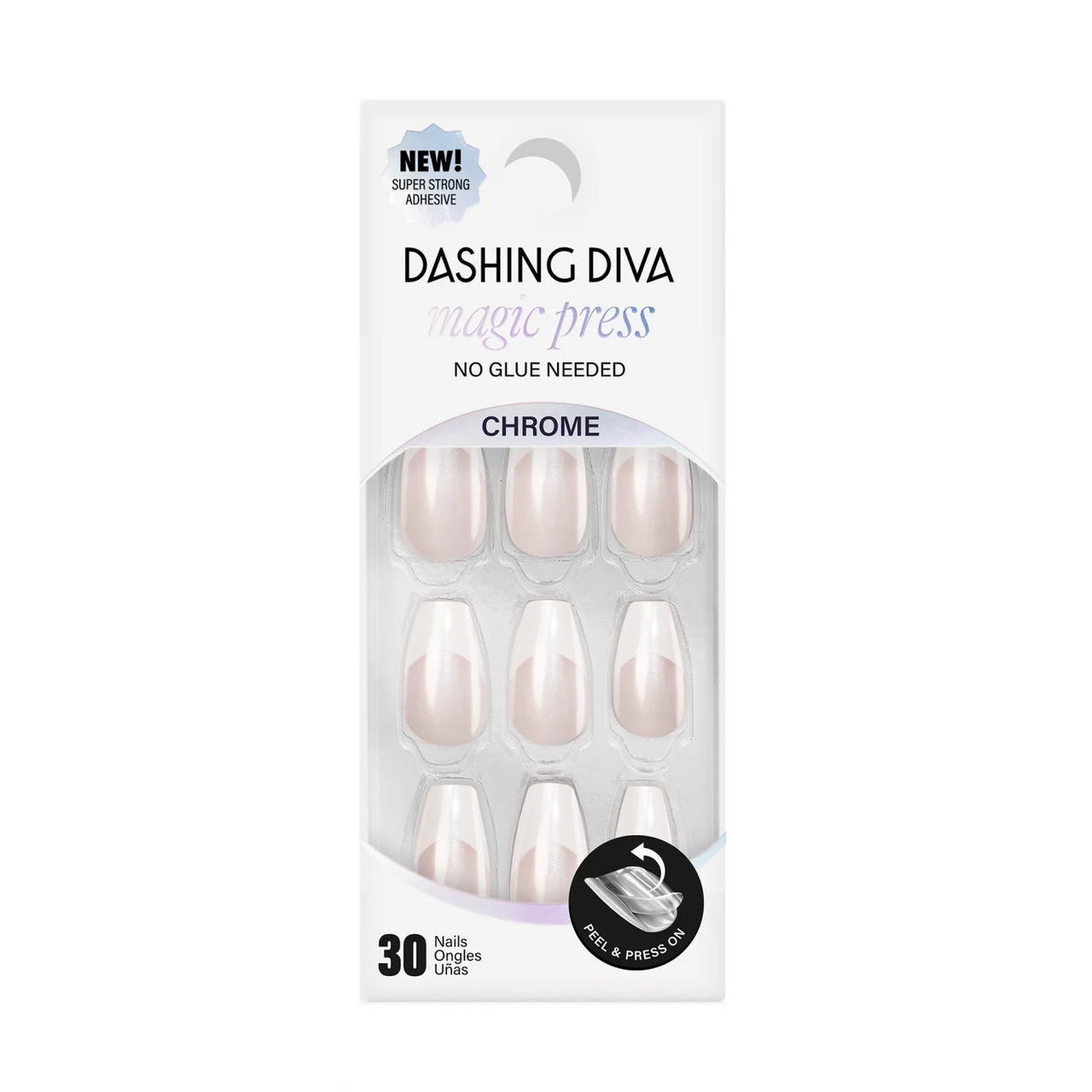 French Glaze - Coffin Dashing Diva Magic Press Design
