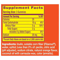 Metamucil Fiber Sugar-Free Gummies, Orange, 150 Ct.