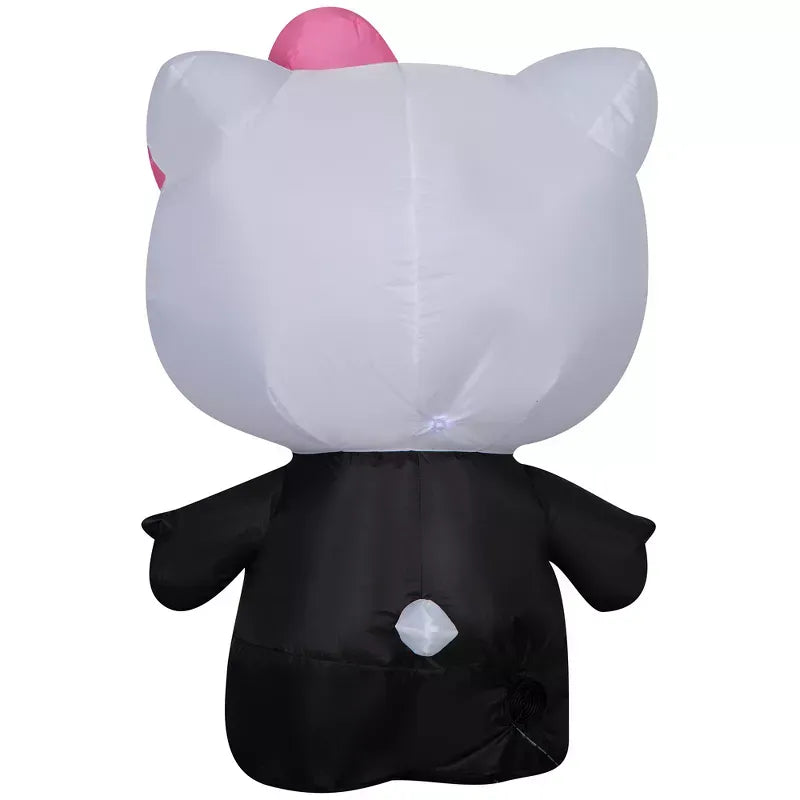 Hello Kitty 3ft Airblown Inflatable (Neon Skeleton)