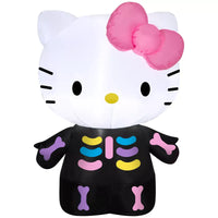 Hello Kitty 3ft Airblown Inflatable (Neon Skeleton)