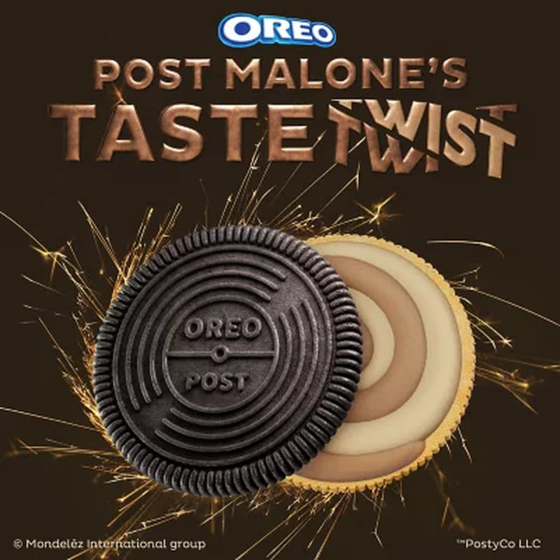 Post Malone & OREO Double Stuf Cookies Variety Pack, 1.02 Oz., 40 Pk.