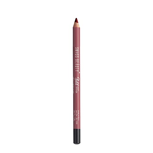 Swiss Beauty Bold Matte Lipliner Pencil Set | Long Stay | Smudge Free | Waterproof | Creamy Lip Liner Pencil| Shade- 06, 1.6g & Swiss Beauty Bold Matte Lipliner Pencil Set | Long Stay - Sandy, 1.6g