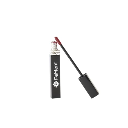 FeMent Clean Beauty Matte Liquid Lipstick For Women, Highly Pigmented, Long Lasting, TransferProof, Lip Makeup, Smudge Proof - 6.5 ML (GOAT)