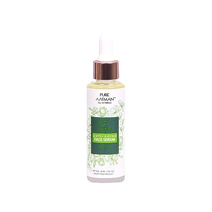 PURE AATMAN Hair Conditioner & face serum 40ml for glowing skin wrinkles fine lines for men women dry frizzy hair Conditioner Nourishes Repair & Shine 200gms combo pack of 2