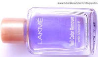 Lakmé Nail Color Remover Liquid, 27ml And Color Crush Nailart, U4, 6ml
