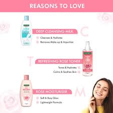 Nature's Essence CTM Combo - The Ultimate Skincare Trio, Cleansing Milk - Toner - Moisturiser, 300ml