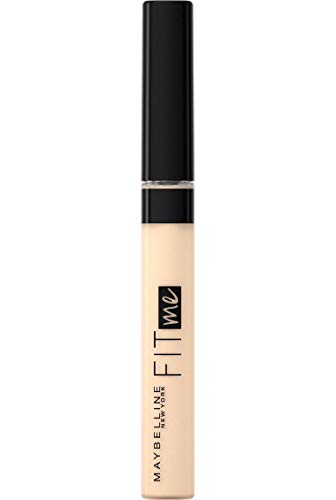 Maybelline New York Hypercurl Mascara Washable, Black, 9.2ml & Maybelline New York Fit Me Concealer,10 Light, 6.8ml
