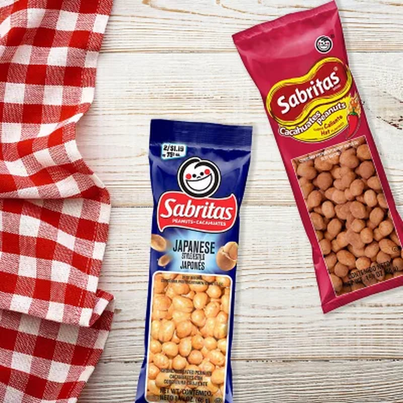 Sabritas Variety Pack Peanuts, 30 Pk.