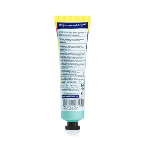 Plum BodyLovin' Hawaiian Rumba Hand Cream | Ultra Moisturizing With Shea Butter | Non-Greasy & Lightweight | Fresh Tropical Aqua Fragrance | Travel Friendly